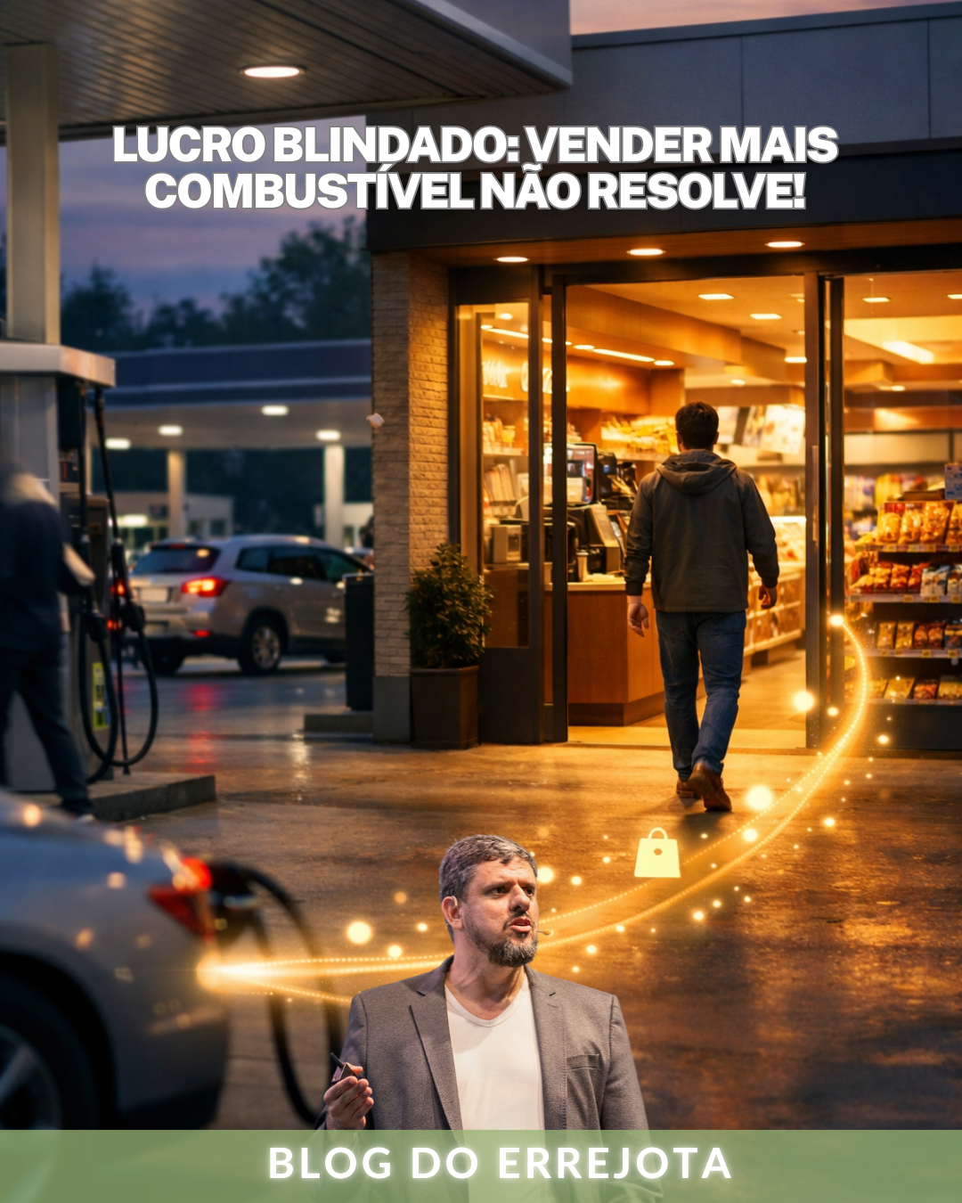 Lucro blindado: vender mais combustível não resolve!